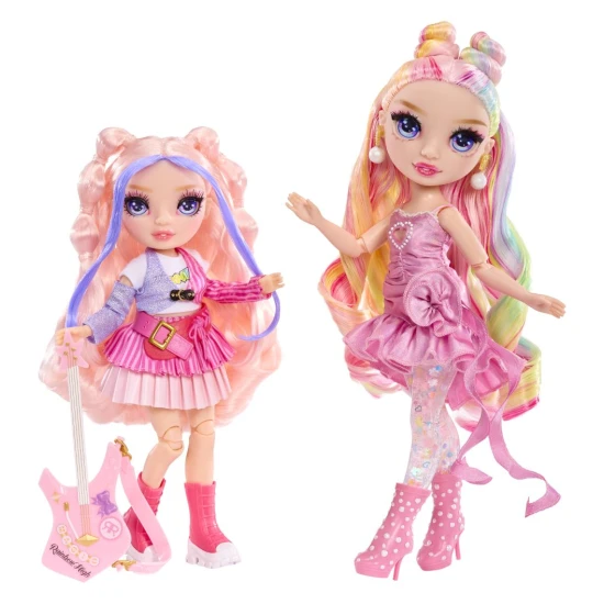 Rainbow High Junior Fashion bábika v rockovej kapele Bella MGA 26565659