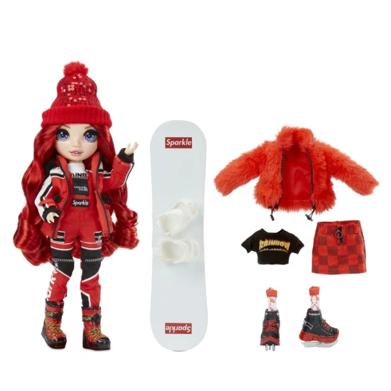 Rainbow High Zimná fashion bábika Ruby Anderson MGA 26574286EUC