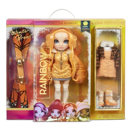 Rainbow High Zimná fashion bábika Poppy Rowan MGA 26574767EUC