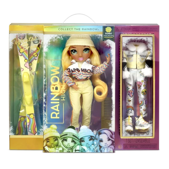 Rainbow High Zimná fashion bábika Sunny Madison MGA 26574774EUC