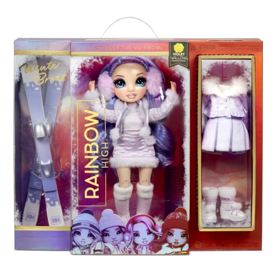 Rainbow High Zimná fashion bábika Violet Willow MGA 26574804EUC