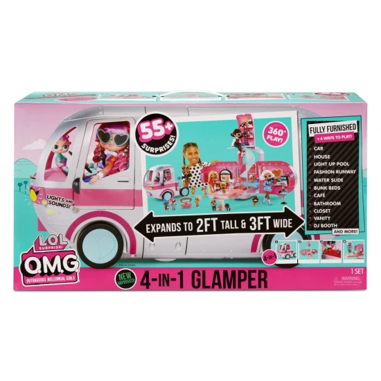L.O.L. Surprise! OMG Karavan 4v1 strieborný MGA 26576730