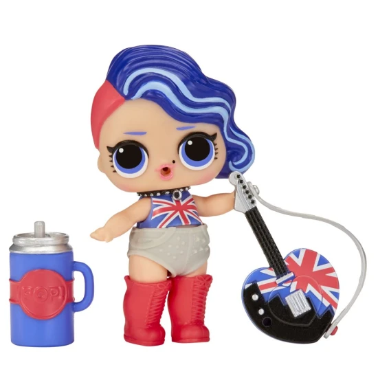 L.O.L. Surprise! Nábytok s bábikou séria 6 – Hudobné turné a Cheeky Babe s doplnkami a hracou plochou