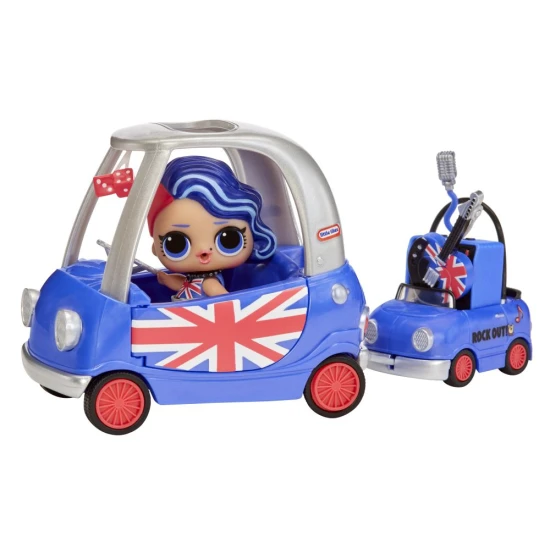 L.O.L. Surprise! Nábytok s bábikou séria 6 – Hudobné turné a Cheeky Babe s doplnkami a hracou plochou