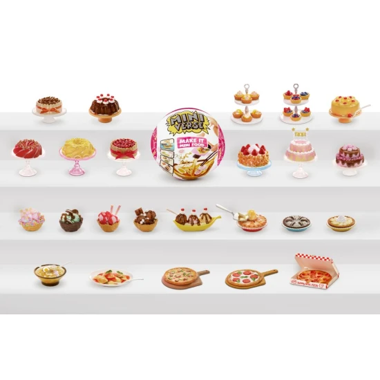 MGA’s Miniverse Mini Food Séria 2B – mini replika jedla a nápojov s realistickými detailmi