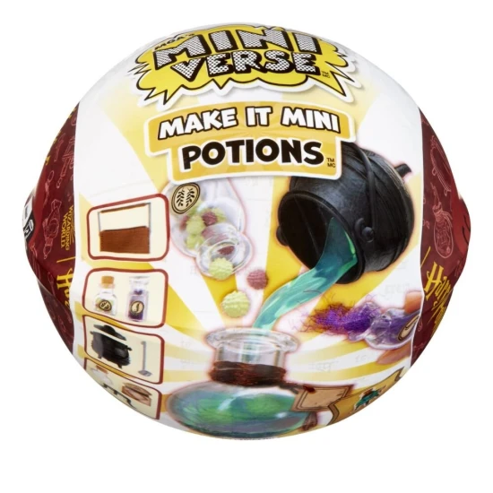 MGA’s Miniverse Harry Potter Mini kúzla – mini repliky kúziel a elixírov s realistickými detailmi