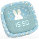 Budík a nočné svetlo MOB Billy Clock Blue Flower Budík a nočné svetlo MOB Billy Clock Blue Flower