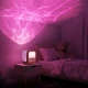 Nočné svetlo a reproduktor MOB Wavy Light Coral