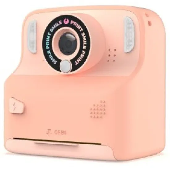 Detský Instantný fotoaparát Pixiprint Ružový.