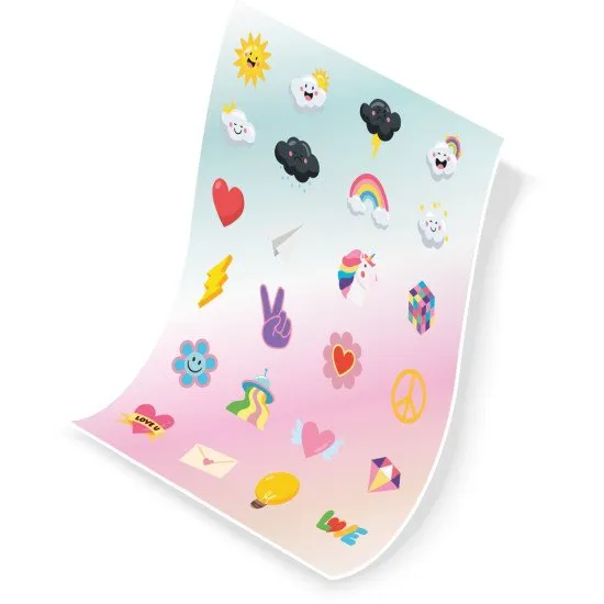 Detský Instantný fotoaparát Pixiprint Ružový.