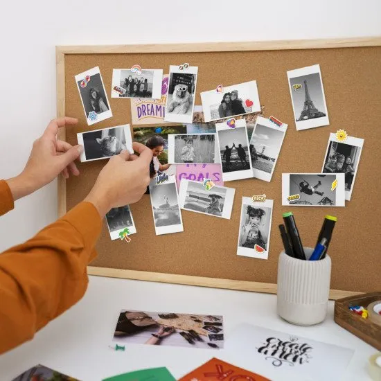 Detský Instantný fotoaparát Pixiprint Ružový.