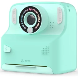 Detský Instantný fotoaparát Pixiprint Tyrkysový