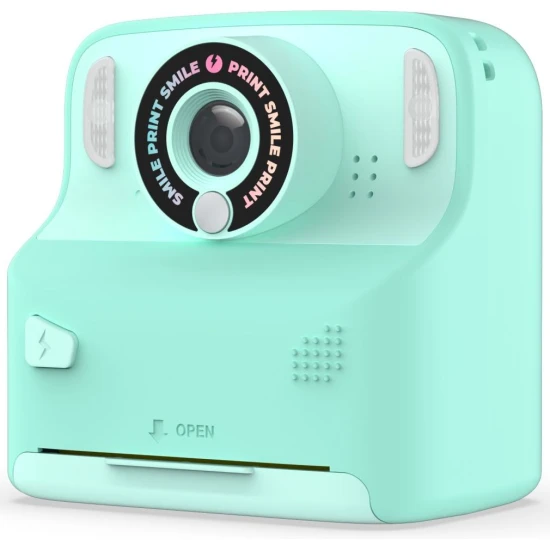 Detský Instantný fotoaparát Pixiprint Tyrkysový.
