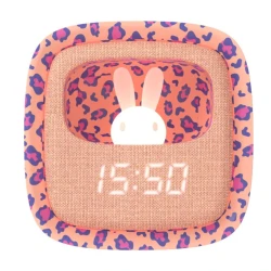 Budík a nočné svetlo Leopard Rose