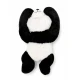 Magic Baby Záťažový plyšák Panda Moki 45 cm Magic Baby Záťažový plyšák Panda Moki 45 cm