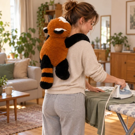 Magic Baby Záťažový plyšák Červená panda Rubi 65 cm