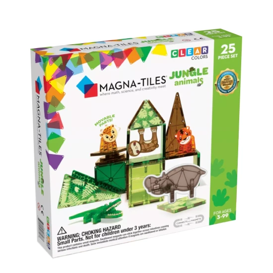 Originálna magnetická stavebnica Magna-Tiles® Jungle.