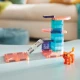 Magnetická stavebnica MAGNA-TILES Cat Tree – mačací strom s figúrkou, microMAGS dielikmi a dekoráciami