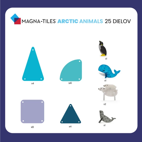 S magnetickou stavebnicou si postavíte vlastnú arktickú krajinu