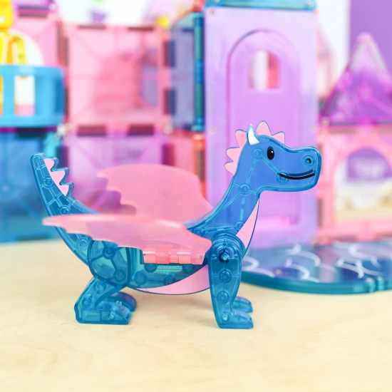 Magnetická stavebnica MAGNA-TILES pre malé princezné.