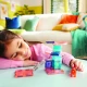 Magnetická stavebnica MAGNA-TILES Cat Tree – mačací strom s figúrkou, microMAGS dielikmi a dekoráciami
