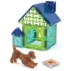 Magnetická stavebnica MAGNA-TILES Dog House – detský psí domček s figúrkou a dekoráciami