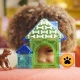Magnetická stavebnica MAGNA-TILES Dog House – detský psí domček s figúrkou a dekoráciami