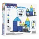Magnetická stavebnica Magna-Tiles Police Patrol – detské policajné vozidlo s figúrkou a semaforom