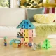 Magnetická stavebnica MAGNA-TILES Puppy Park – detská stavebnica so šteniatkami, bazénom a výbehom