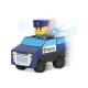 Magnetická stavebnica Magna-Tiles Police Station – detská policajná stanica so svetlami a figúrkami