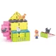 Magnetická stavebnica MAGNA-TILES Pet Playhouse – detský domček pre zvieratá so šmykľavkou, figúrkami a doplnkami
