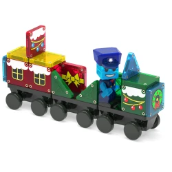 Magnetická stavebnica microMAGS Adventný kalendár 34 dielov