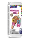 Magnetická stavebnica microMAGS Gingerbread House Travel Set