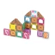 MAGNA-TILES microMAGS Gingerbread House Travel Set – magnetická stavebnica 24 dielov pre deti od 3 rokov