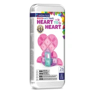 Magnetická stavebnica microMAGS Heart to Heart Travel Set 26 dielov