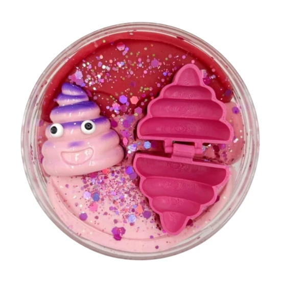 Mamolína Prdím dúhu – voňavá plastelína s trblietkami a hovienkom