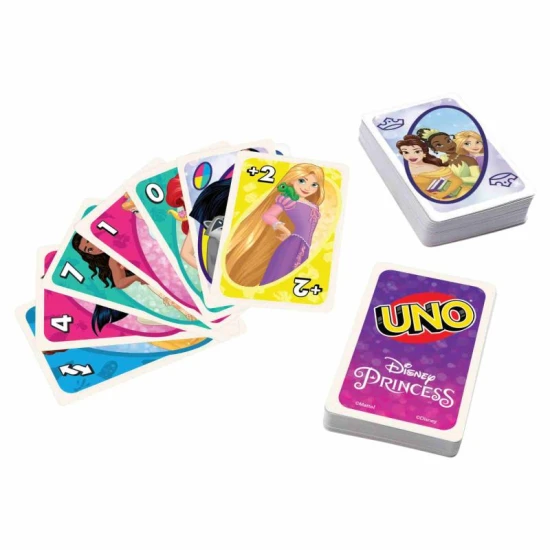 UNO Disney princezné Mattel UNO Disney princezné 25GYY69