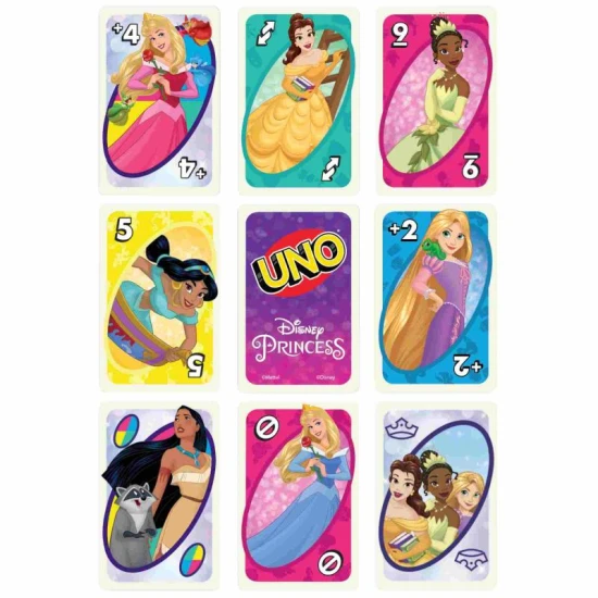 UNO Disney princezné Mattel UNO Disney princezné 25GYY69