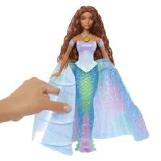 Bábika Malá morská víla s kúzelnou premenou Mattel Bábika Malá morská víla s kúzelnou premenou 25HLX13