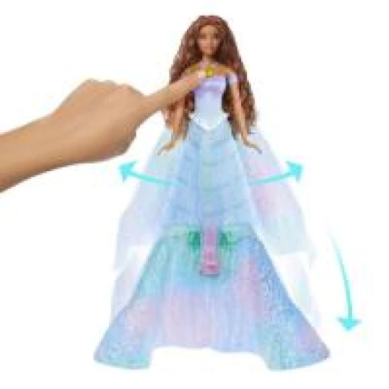Bábika Malá morská víla s kúzelnou premenou Mattel Bábika Malá morská víla s kúzelnou premenou 25HLX13
