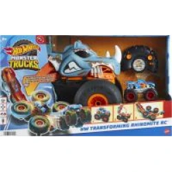 Hot Wheels RC Monster Truck Rhinomite 1:12 transformovateľný