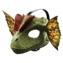 Jurassic World maska Dilophosaurus so zvukmi