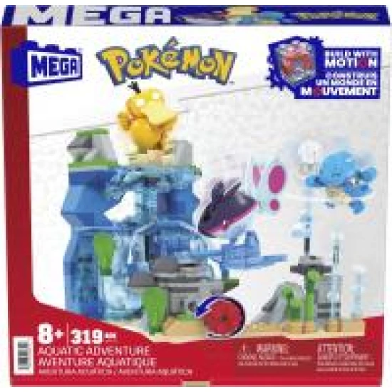 Mattel Mega Pokémon pohyblivé vodné dobrodružstvo 25HXF79