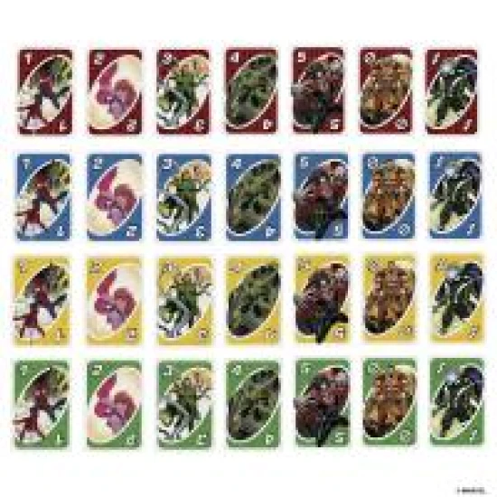 UNO Spiderman Mattel UNO Spiderman 25HXY08