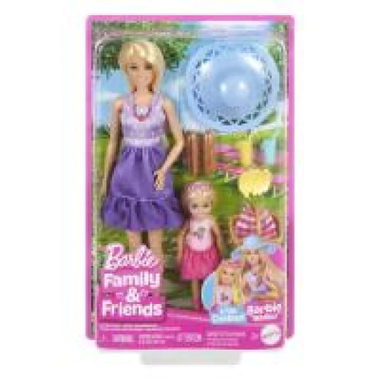 Mattel Barbie bábiky Malibu a Chelsea na pikniku 25JBF43