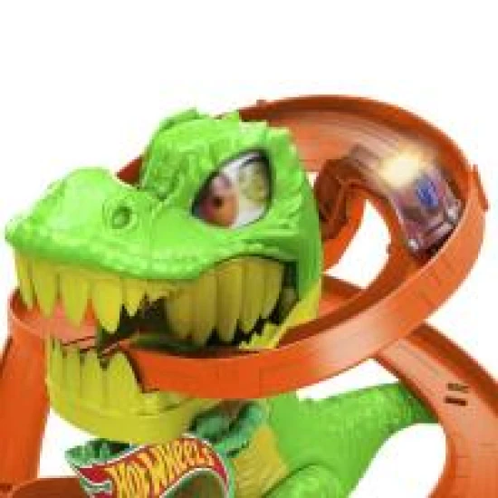 Hot Wheels City T. Rex útok na hasičskú stanicu Mattel Hot Wheels City T. Rex útok na hasičskú stanicu 25JBM73