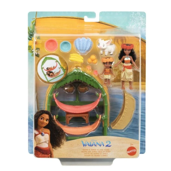 Mattel Vaiana malá bábika Vaiana a sestra v dedinke 25JBT75