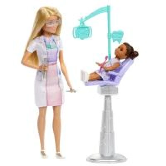 Barbie herný set povolanie zubárka Mattel Barbie herný set povolanie zubárka 25JCR74