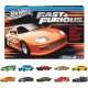 Mattel Hot Wheels angličáky Fast & Furious 10 ks 25JCT92