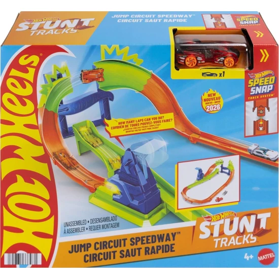 Mattel Hot Wheels Stunt Tracks kaskadérsky okruh Championship Circuit 25JHK74